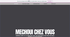 Desktop Screenshot of mechoui-chez-vous.fr